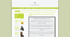 Desktop Screenshot of intelligentworming.co.uk